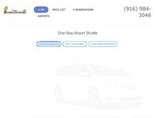 Tablet Screenshot of folsomlakeexpress.com